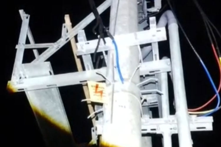 Baru Beroperasi, Kabel Trafo PLN  di JLS Sampang Raib Digondol Maling