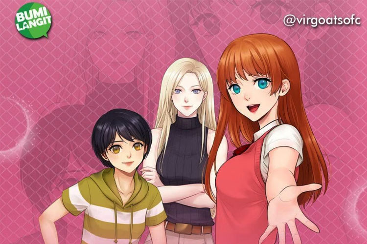 Webtun Asal Indonesia Virgo and the Sparklings akan Diadaptasi Drakor