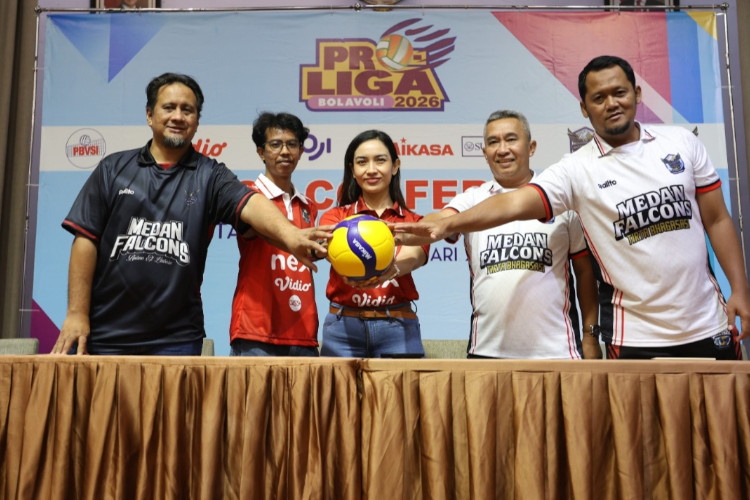 Proliga 2026, Medan Falcons Bertekad Menangi 2 Laga Landang