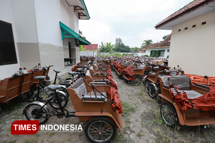 Becak Listrik Bantuan Presiden Bakal Tunjang Wisata Heritage di Banyuwangi