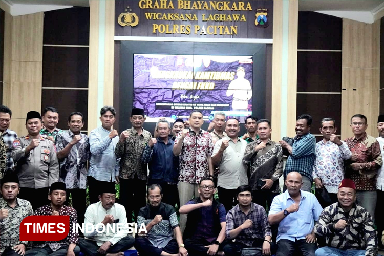Kapolres Pacitan Dukung 11 Program Desa Astacita, Kades Diminta Garda Depan Jaga Kamtibmas