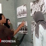 Ruang Ekspresi Konco Sket Malang, Pamerkan Karya Sketsa Apik dari Goresan Bambu