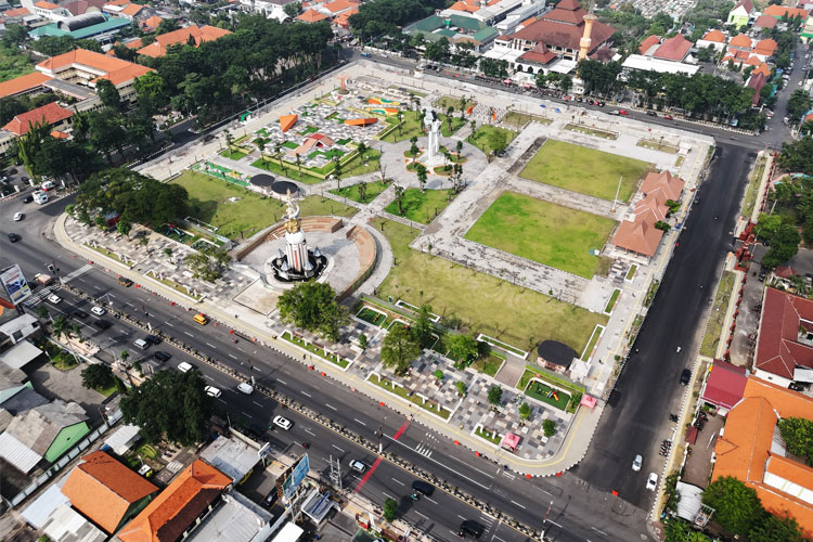 Alun-Alun Sidoarjo Resmi Dibuka 27 Januari, Jadi Kado Harjasda ke-167