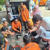 Chiba Institute of Sains Jepang dan BPBD Jatim Kolaborasi Riset Jalur Drone di Wilayah Bencana