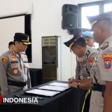 Resmi, Inilah Deretan Wajah Baru Kasat dan Kapolsek di Polresta Banyuwangi
