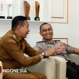 Sepekan Jabat Kapolresta Malang Kota, Kombes Pol Putu Kholis Roadshow ke Forkopimda