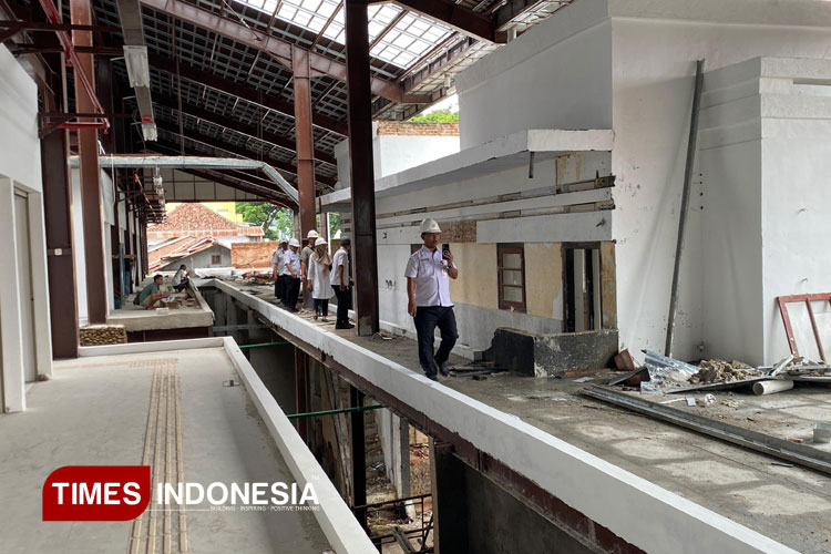 Pembangunan Pasar Induk Banyuwangi Tembus 90 Persen