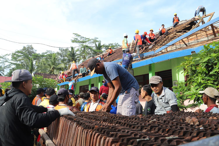 Penanganan SDN Rusak di Sukowilangun Malang Prioritas, Dinas PKPCR Turunkan Tim