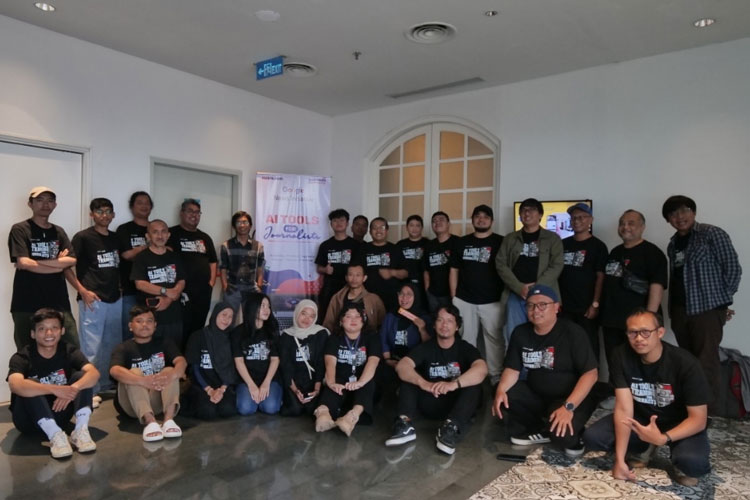Workshop AI Tools for Journalists di Surabaya, Perkuat Kapasitas Jurnalis