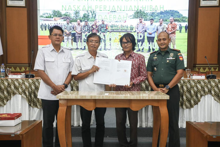 Pemkab Sleman dan LPMK Teken NPHD TMMD, Dorong Percepatan Pembangunan Desa