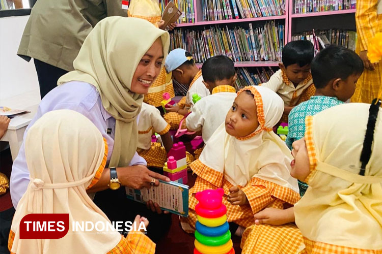 Tanamkan Minat Baca pada Anak, Disperpusip Ponorogo Gelar Wisata Literasi