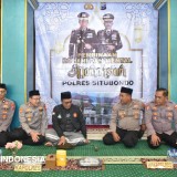 Sholat Dhuha dan Bershalawat Nariyah, Cara Polres Situbondo Bangun Integritas SDM