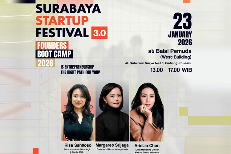 Founders Bootcamp 2026 Ajak Calon Pengusaha Surabaya Berpikir Realistis