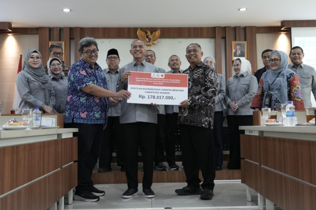 Kunjungan Kerja Komisi VIII DPR RI Dorong Penguatan Mitigasi Bencana di Sleman