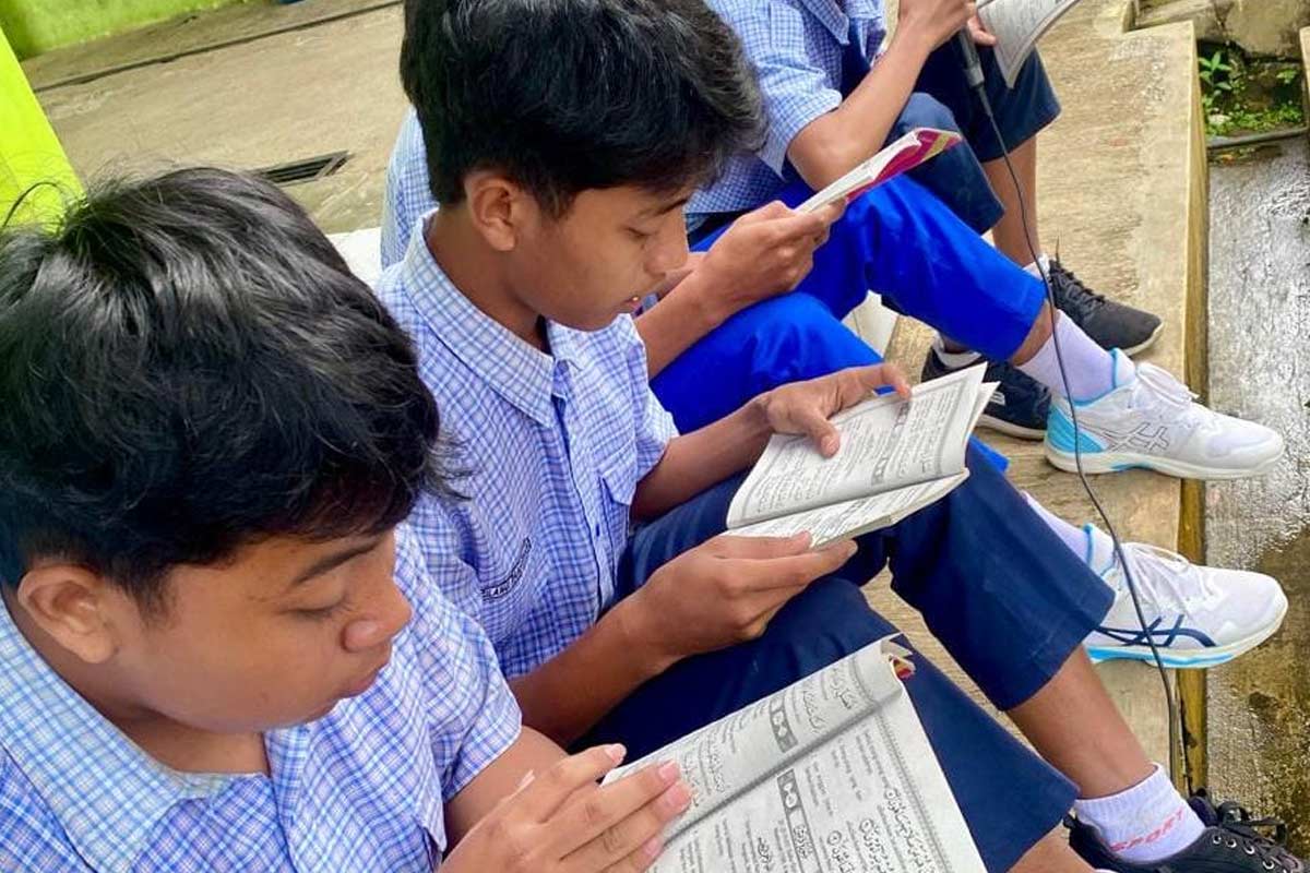 Langitkan Doa Sejak Pagi, SMPN 3 Tulakan Pacitan Tanamkan Karakter Lewat Bacaan Juz Amma