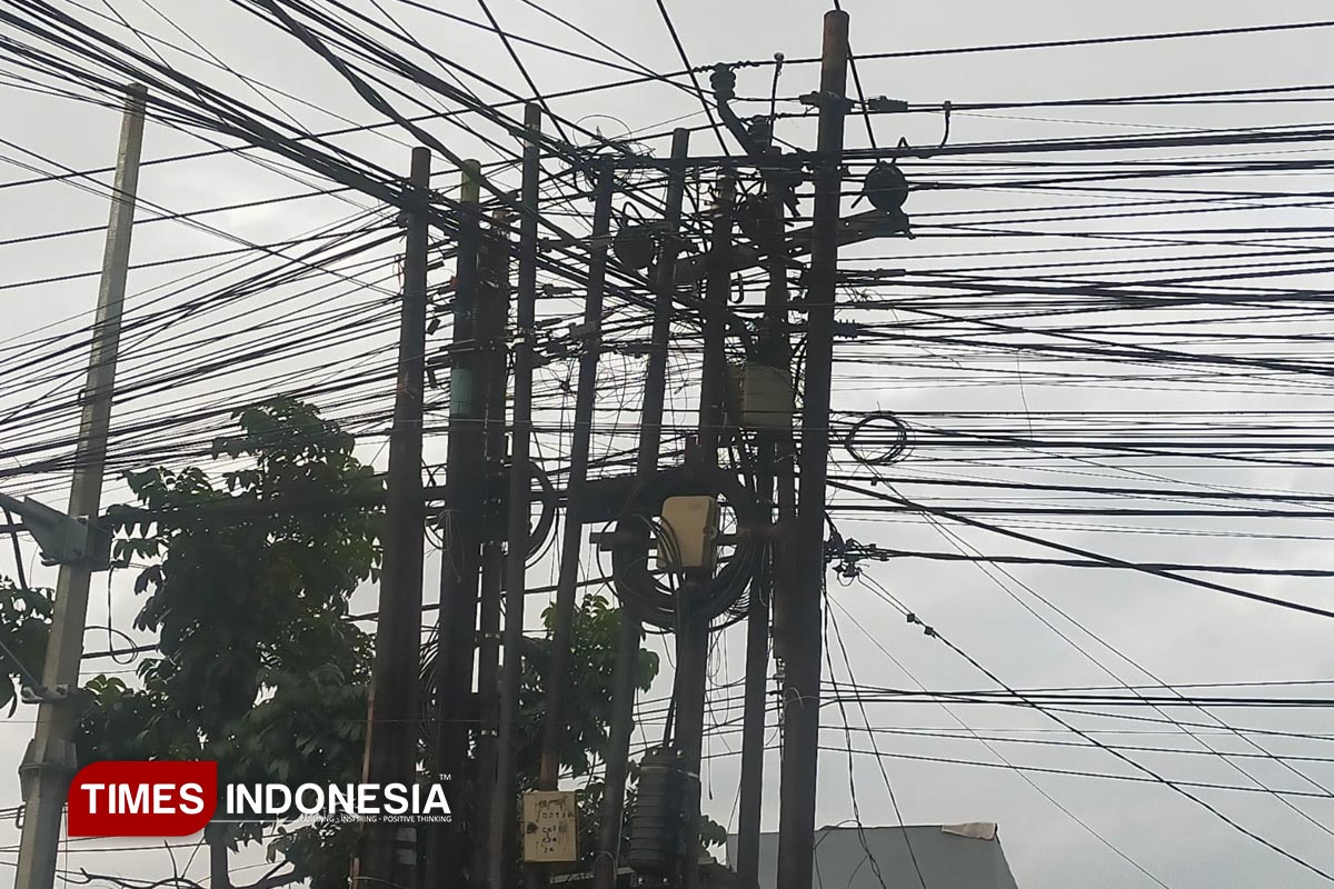 Demi Tertib Infrastruktur Kota, Penataan Kabel Udara Masih Jadi Pekerjaan Rumah Pemkot Bandung