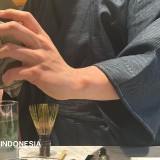 Upacara Minum Matcha Aliran Urasenke Berusia 400 Tahun di Kamogawa Matcha