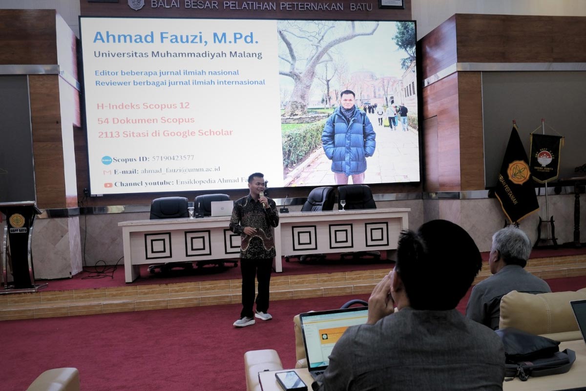 Dorong Inovasi Pembelajaran, Polbangtan Malang Bekali Dosen Pengembangan Bahan Ajar Berbasis AI