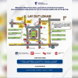 Polisi Terapkan Rekayasa Lalu Lintas Sambut Harlah NU ke-100 di Stadion Supriyadi Blitar