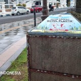 DLH Pacitan Keluhkan Limbah Rumahan Dibuang ke Tempat Sampah Khusus Pejalan Kaki