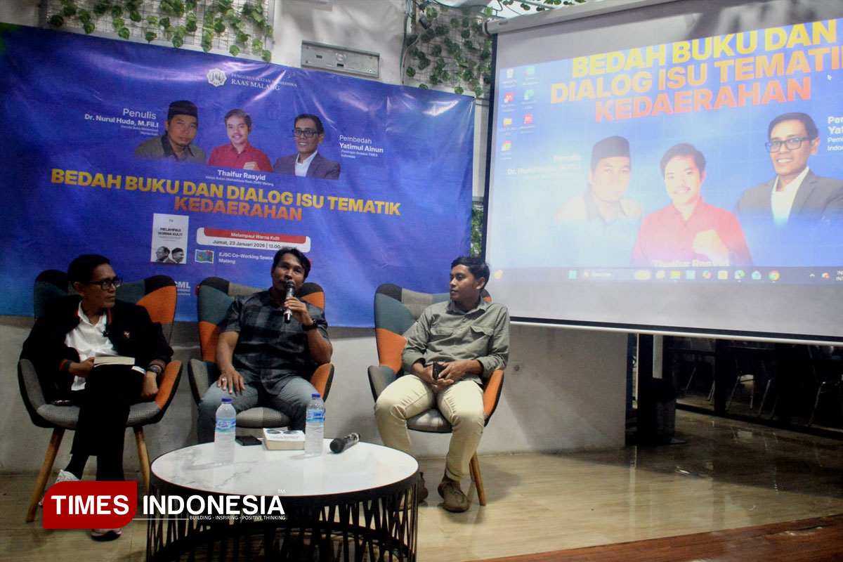 Bedah Buku “Melampaui Warna Kulit”, IMR Malang Kampanyekan Anti-Rasisme