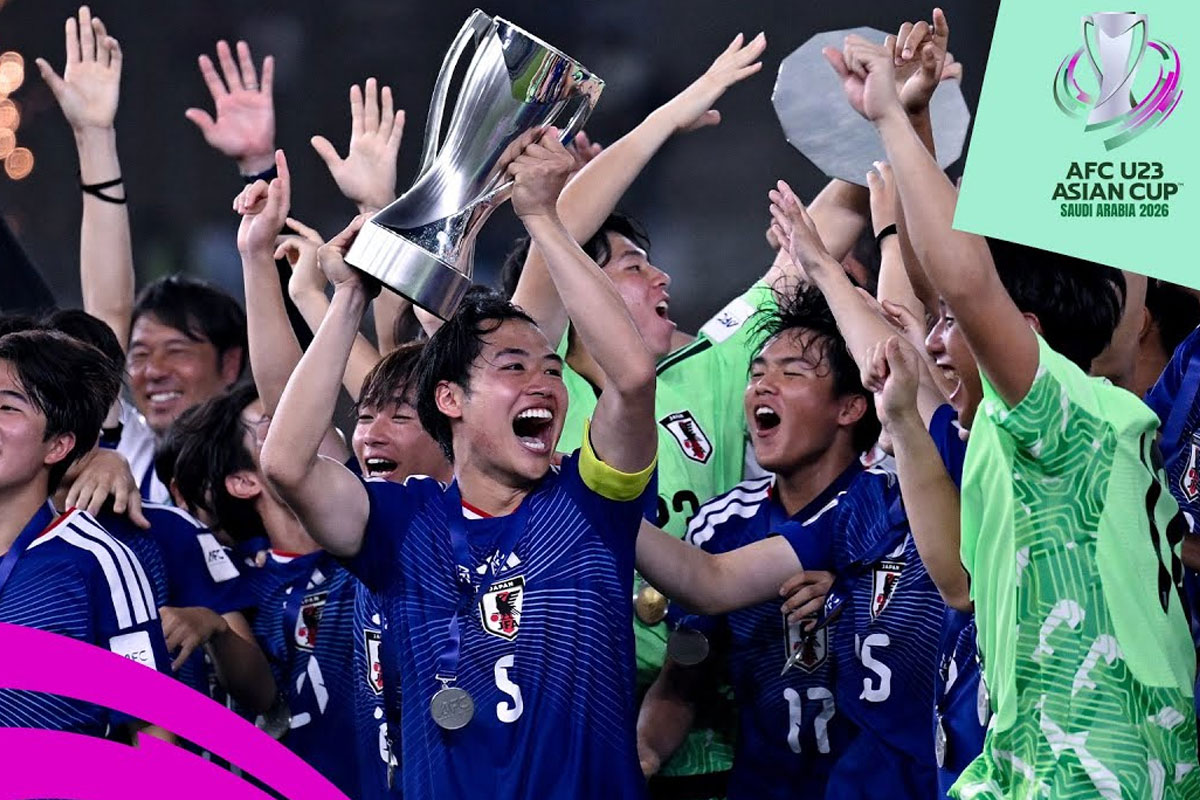 Jepang juara Piala Asia U-23 2026, Bungkam China 4-0