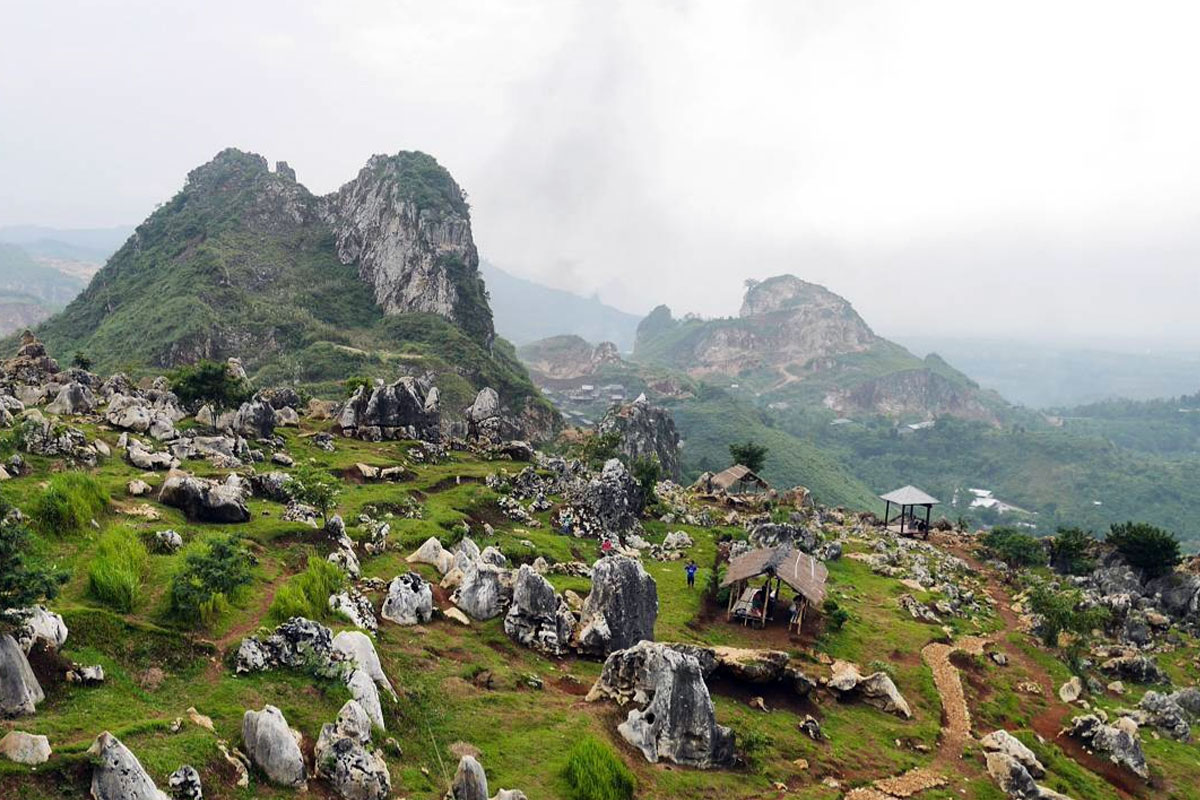 Keindahan Kars Citatah di Bandung Barat, Lokasi Syuting Film Tygo