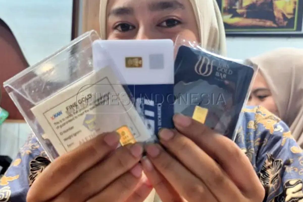 Harga Emas di Pegadaian Hari Ini: Produk Galeri24 dan UBS Kompak Naik