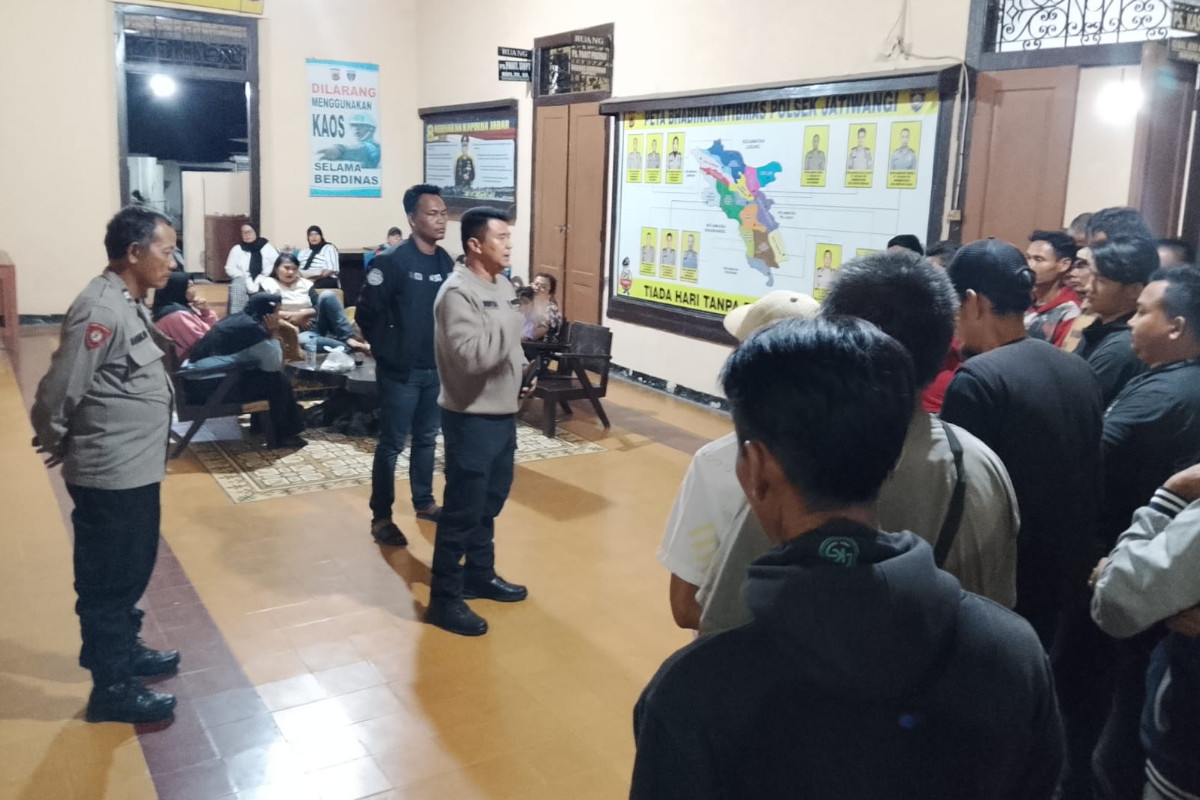 Aksi Cepat Polisi dan Warga Padamkan Bara Tawuran Pelajar di Majalengka, 24 Orang Diamankan