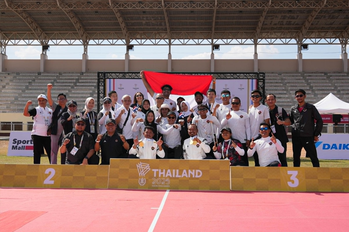 Indonesia Lampaui Target Medali, Finis Runner-up ASEAN Para Games 2025