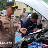 Hadapi Potensi Bencana, Polres Majalengka Petakan Kesiapan Kendaraan Dinas Jajaran