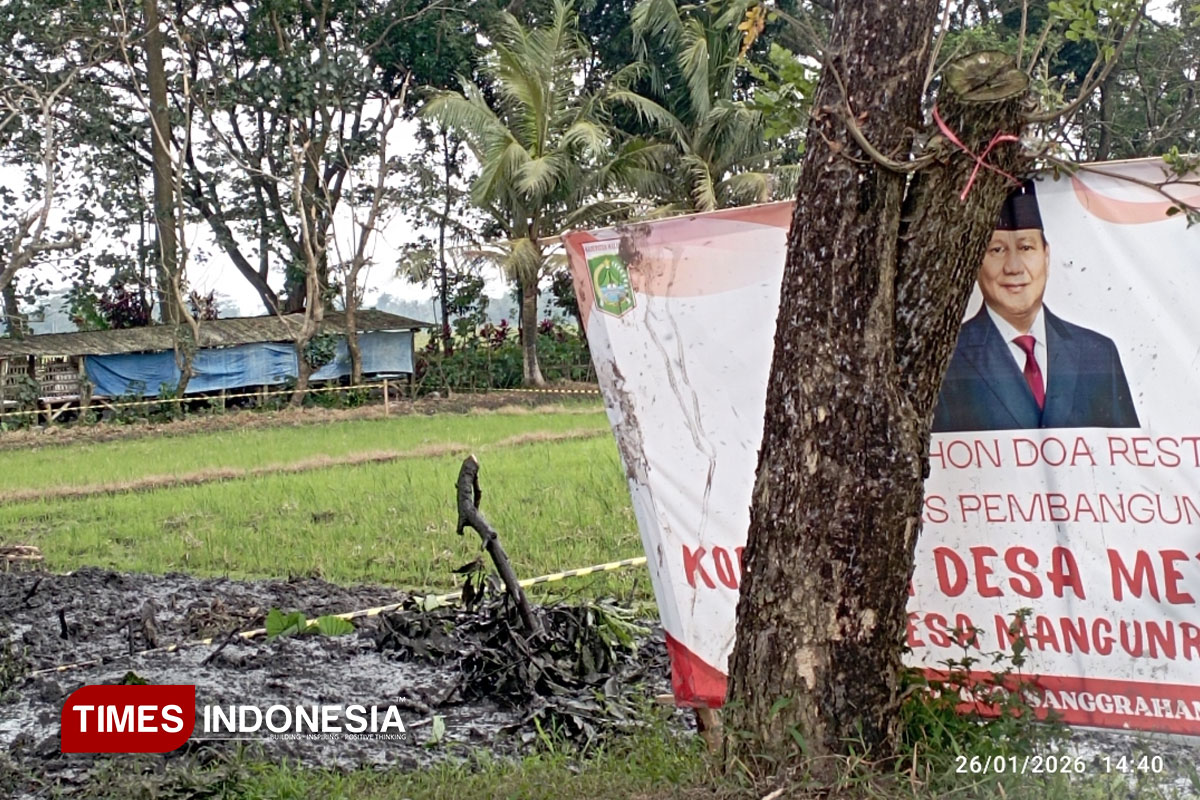 Minim Lahan, Gerai Koperasi Merah Putih di Kepanjen Malang Dibangun di Sawah dan Lapangan