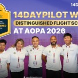 Recognized by Global Student Feedback, 14DAYPILOT Named AOPA Distinguished Flight School 2026