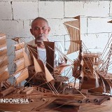 Ekonomi Kreatif Tumbuh dari Bambu: Kisah Perajin Depok Hadirkan Miniatur Kapal Pinisi
