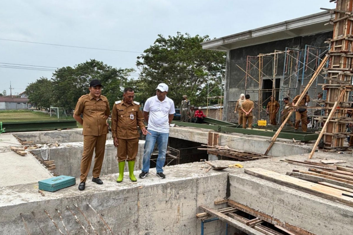 Baru Capai 70 Persen, Bupati Sidoarjo Ultimatum Penyelesaian Rumah Pompa Kedungpeluk