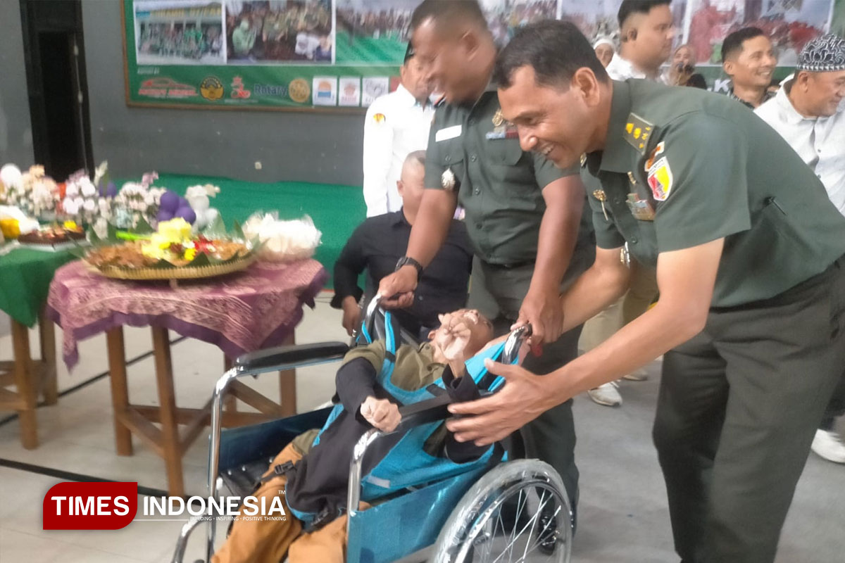 Delapan Tahun Tanpa Anggaran Khusus, Kodim 0818/Malang-Batu Tetap Bina Disabilitas