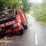 Mobil Damkar BPBD Kota Banjar Masuk Parit, Begini Penyebabnya