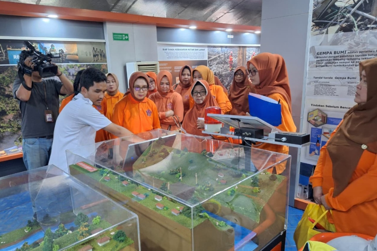 BPBD Jatim Kenalkan Penanganan Bencana kepada Organisasi Wanita