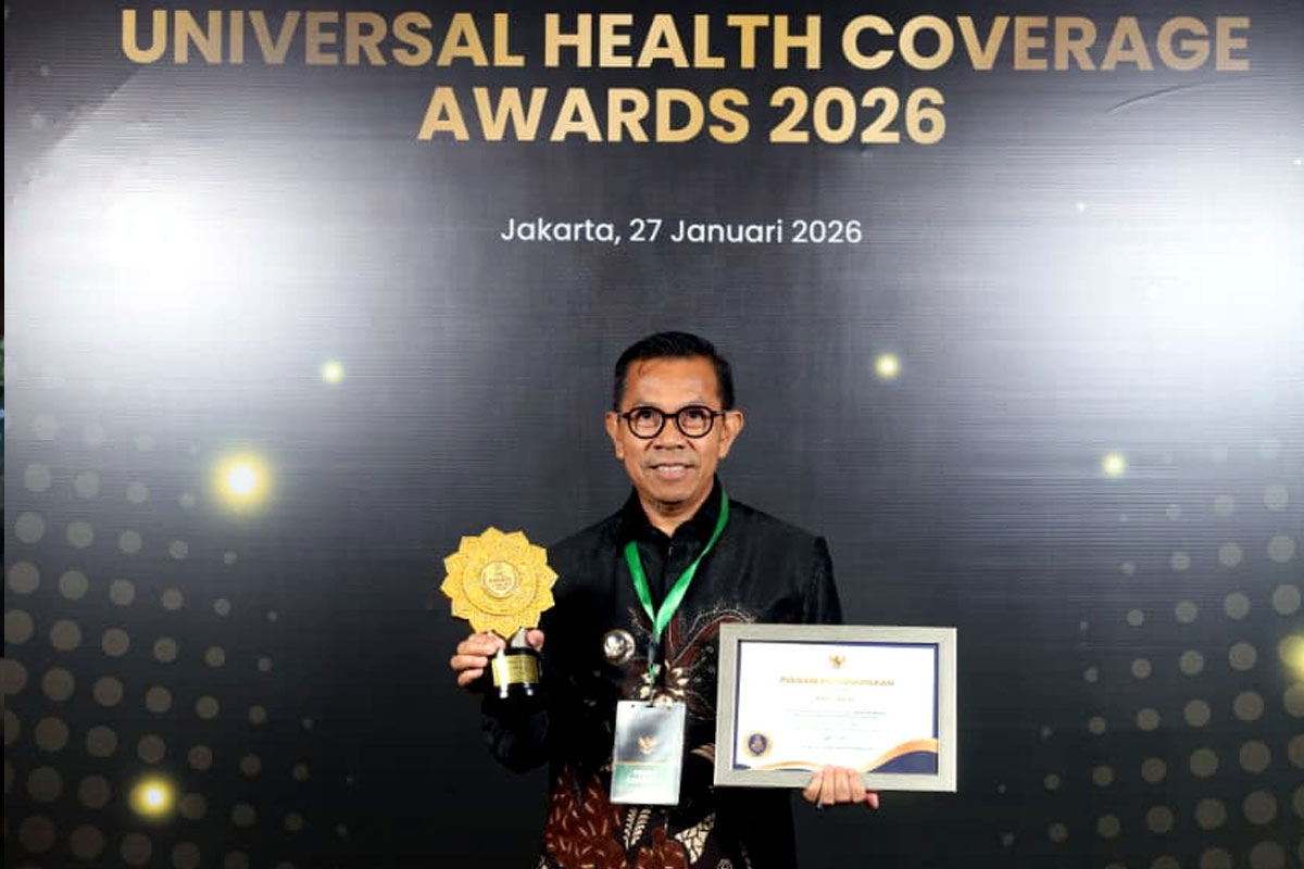 Bukti Komitmen Jamin Kesehatan Masyarakat, Kota Batu Raih UHC Awards 2026