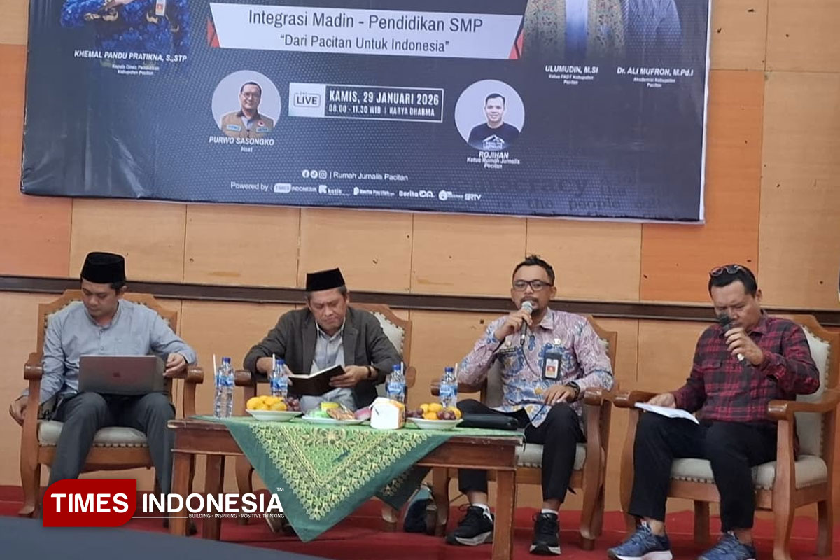 Sambut HPN 2026, Diskusi Publik Rumah Jurnalis Pacitan Gaungkan Pendidikan Karakter