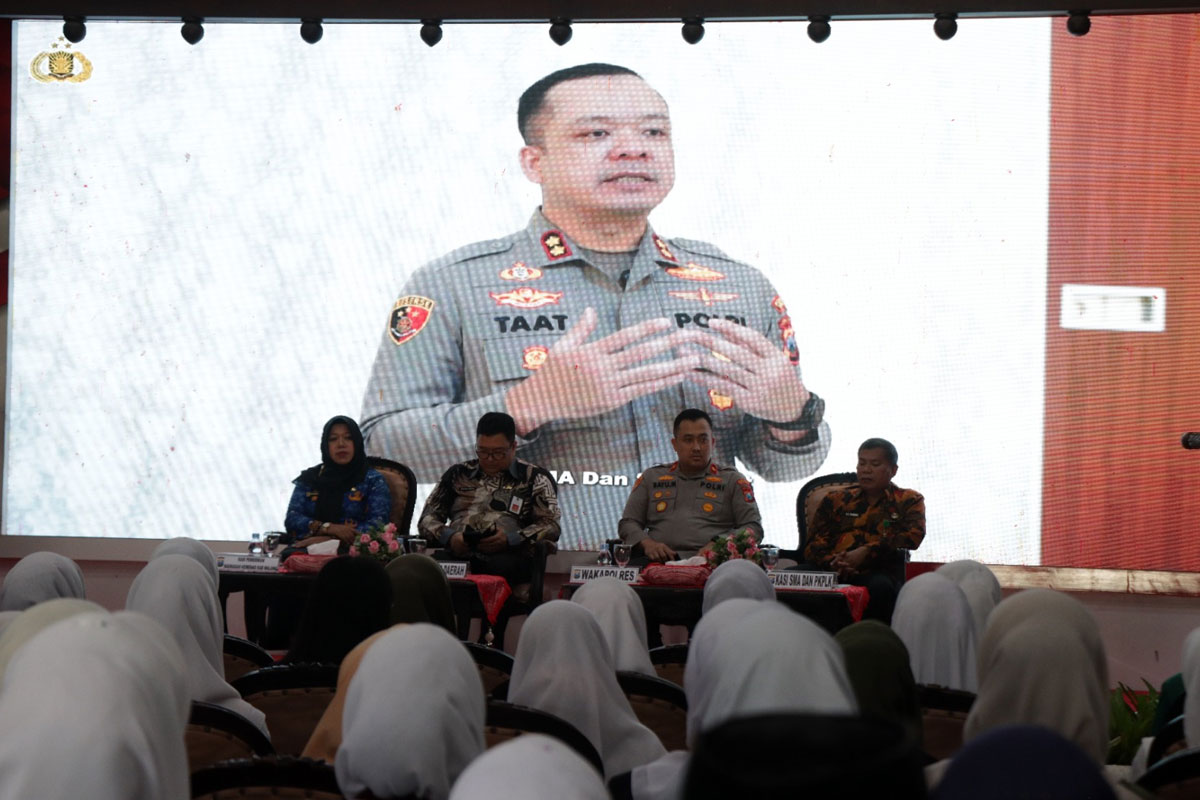 Polres Malang Gandeng OSIS Pelihara Kamtibmas