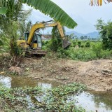 Didukung PT BSI, Pemdes Sumberagung Banyuwangi Kebut Normalisasi Sungai Roworejo