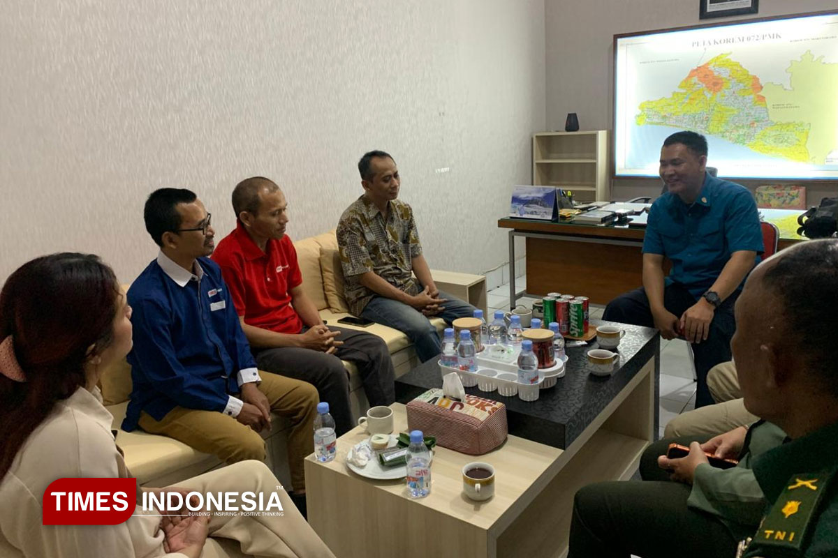 TIMES Indonesia Audiensi ke Korem 072/Pamungkas Yogyakarta, Perkuat Sinergi Ketahanan Informasi Positif
