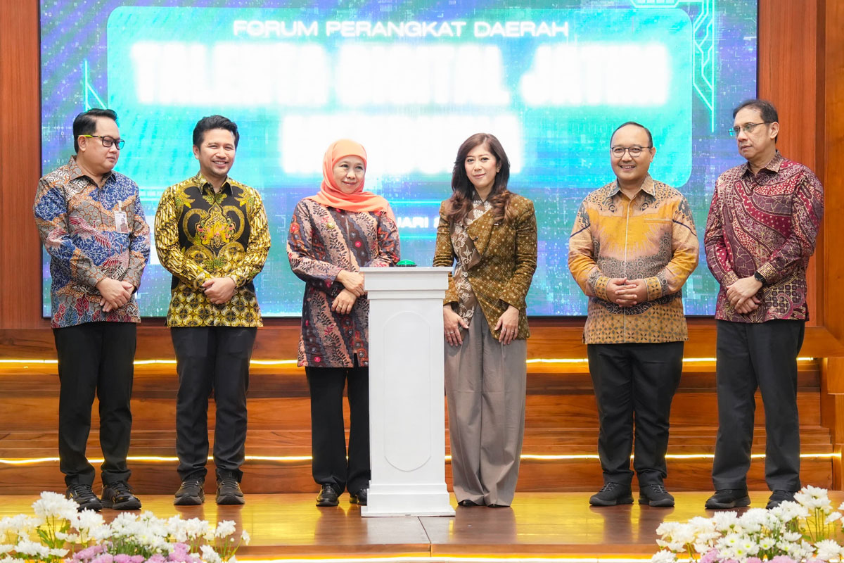 Gubernur Khofifah Bersama Menkomdigi Luncurkan Program Talenta Digital Jatim Mendunia