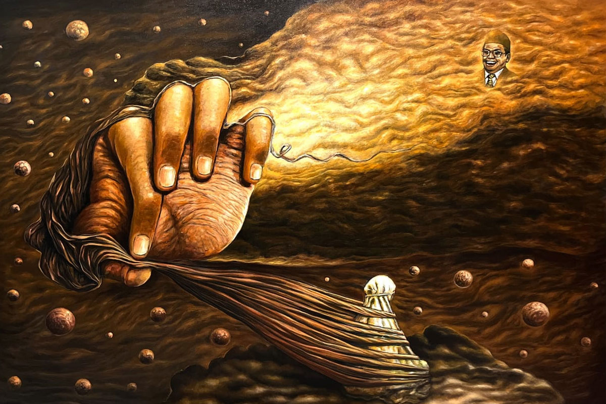 Sambut Satu Abad NU, Lesbumi Jatim Hadirkan Pameran Lukisan Nasional