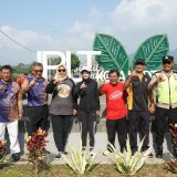 Wali Kota Kediri Senam Bersama Warga, Perkenalkan Taman Ramah di Kawasan IPLT