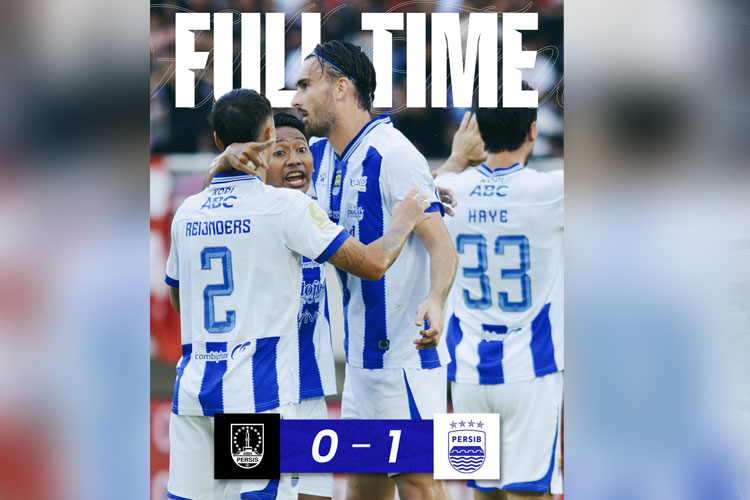 Persib Bandung Makin Kokoh di Puncak Klasemen Usai Tekuk Persis Solo