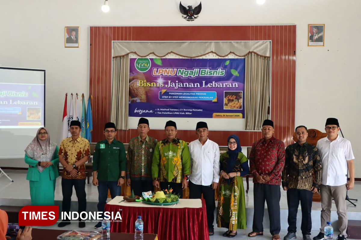 Ngaji Bisnis LPNU Blitar Dorong UMKM NU Tangkap Peluang Jajanan Lebaran