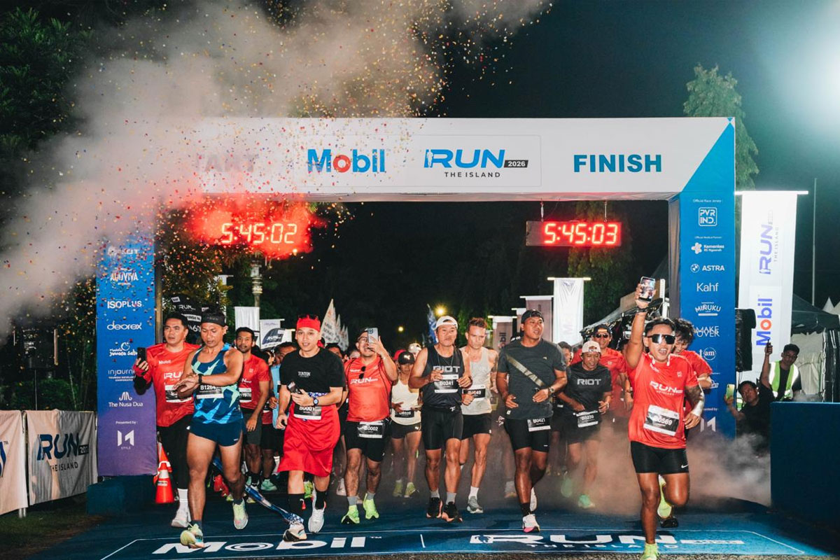 Mobil Run The Island: Lari dan Jaga Kesehatan Mental Plus Gaya Hidup Premium di Bali