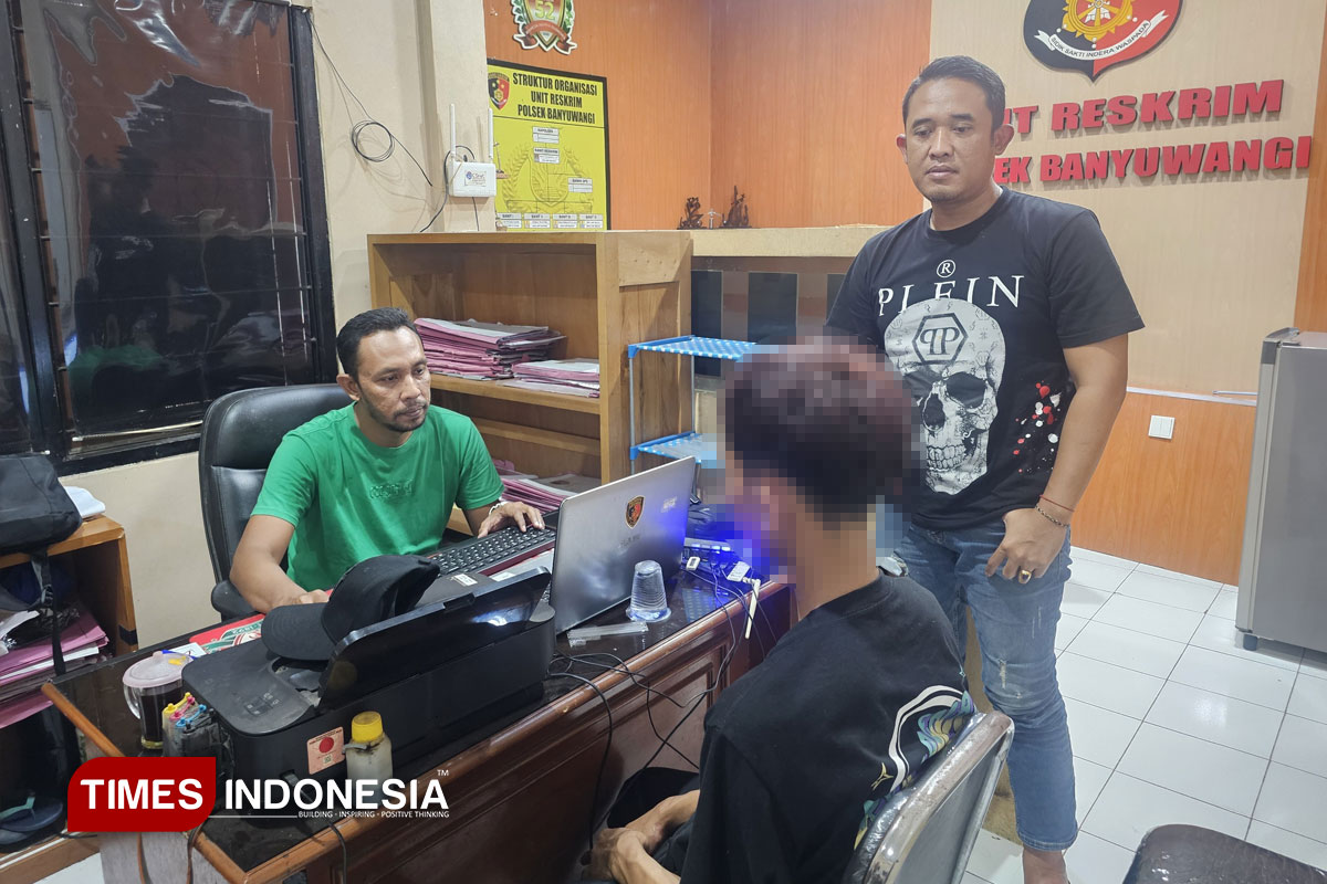 Polsek Banyuwangi Kota Berhasil Ringkus Maling Motor Pegawai Kafe Swarna